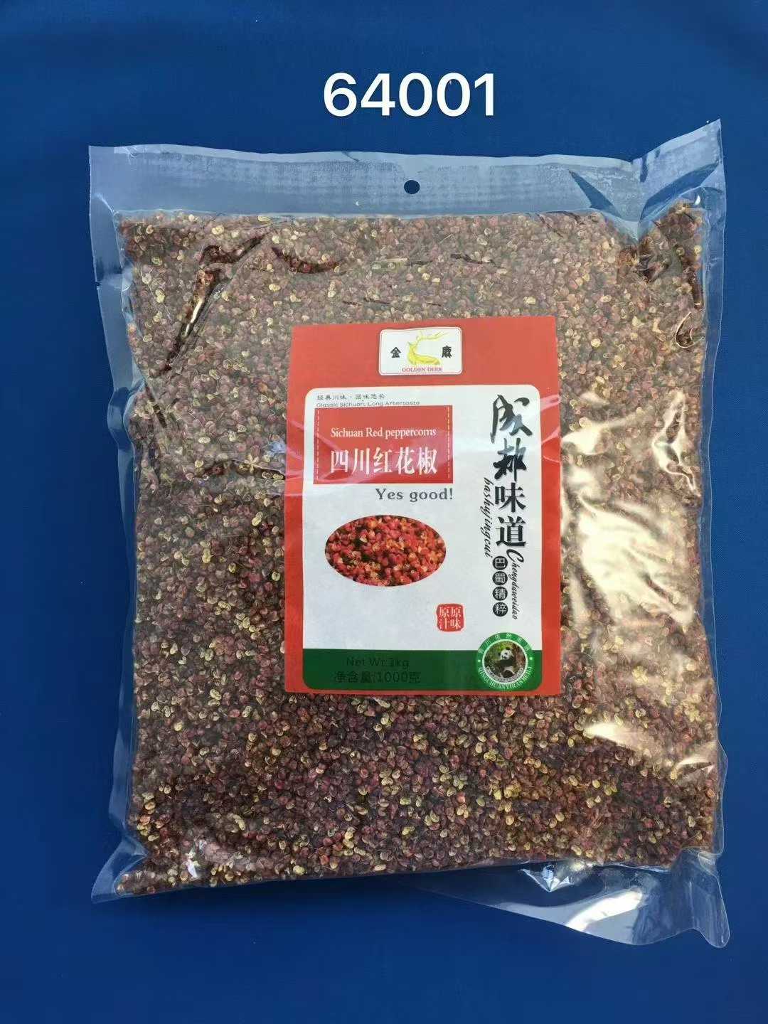 成都味道  金鹿 四川红花椒  Sichuan  rote Pfeffer .   GOLDEN  DEER
