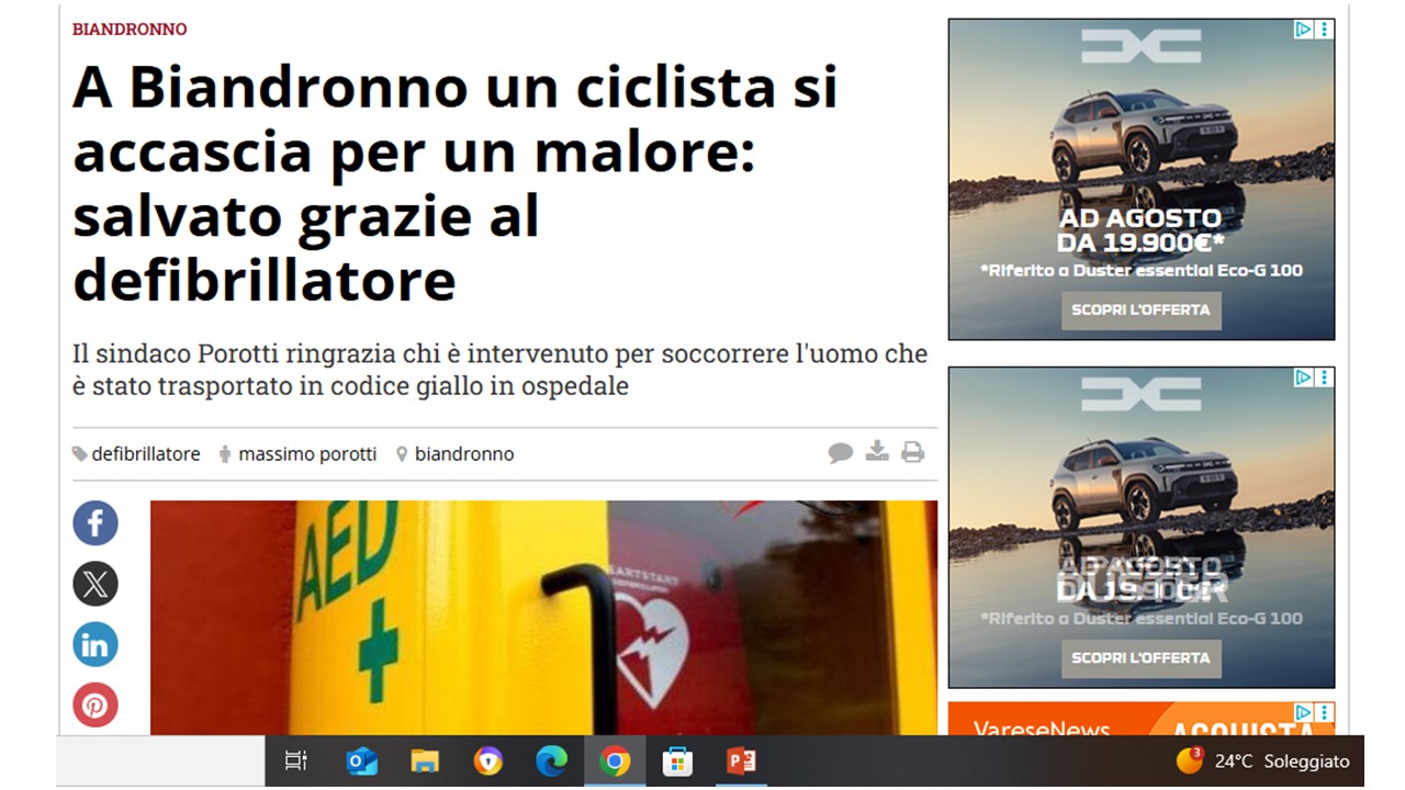 23 agosto 2025 - Varese