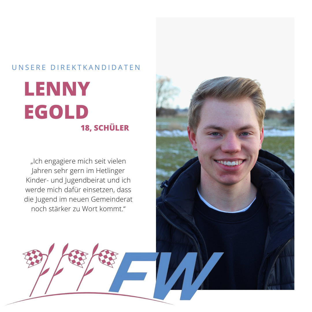 Listenplatz Nr. 3: Lenny Egold