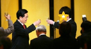 胡錦濤・元主席が来日した時、夕食会でSP側テーブルで通訳を担当。普段会えないような人に会えるのが通訳の仕事の魅力!