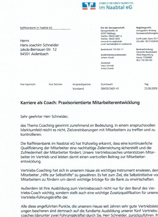 Empfehlungsschreiben/-artikel - cmv-schneiders Webseite!