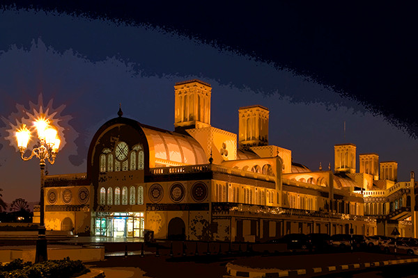 13_Sharjah City -Blue Souk