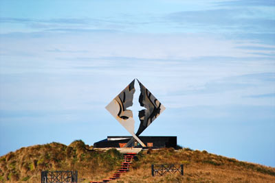 Albatross-Denkmal am Kap Horn