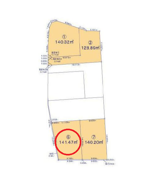 土地　豊橋市二川町　6号地　1,680万円　住宅用地
