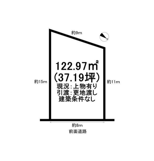土地　豊橋市伝馬町　990万円　住宅用地