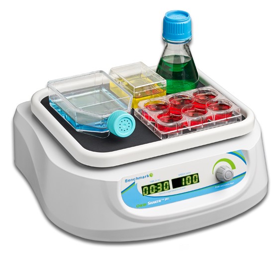 BT302 Agitador orbital Orbi-Shaker™ JR con plataforma de alfombrilla de goma, Benchmark.