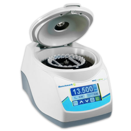 C2417 Microcentrífuga touch de alta velocidad MC-24™ con rotor combinado, Benchmark.