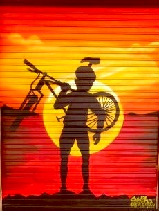 graffiti bikers