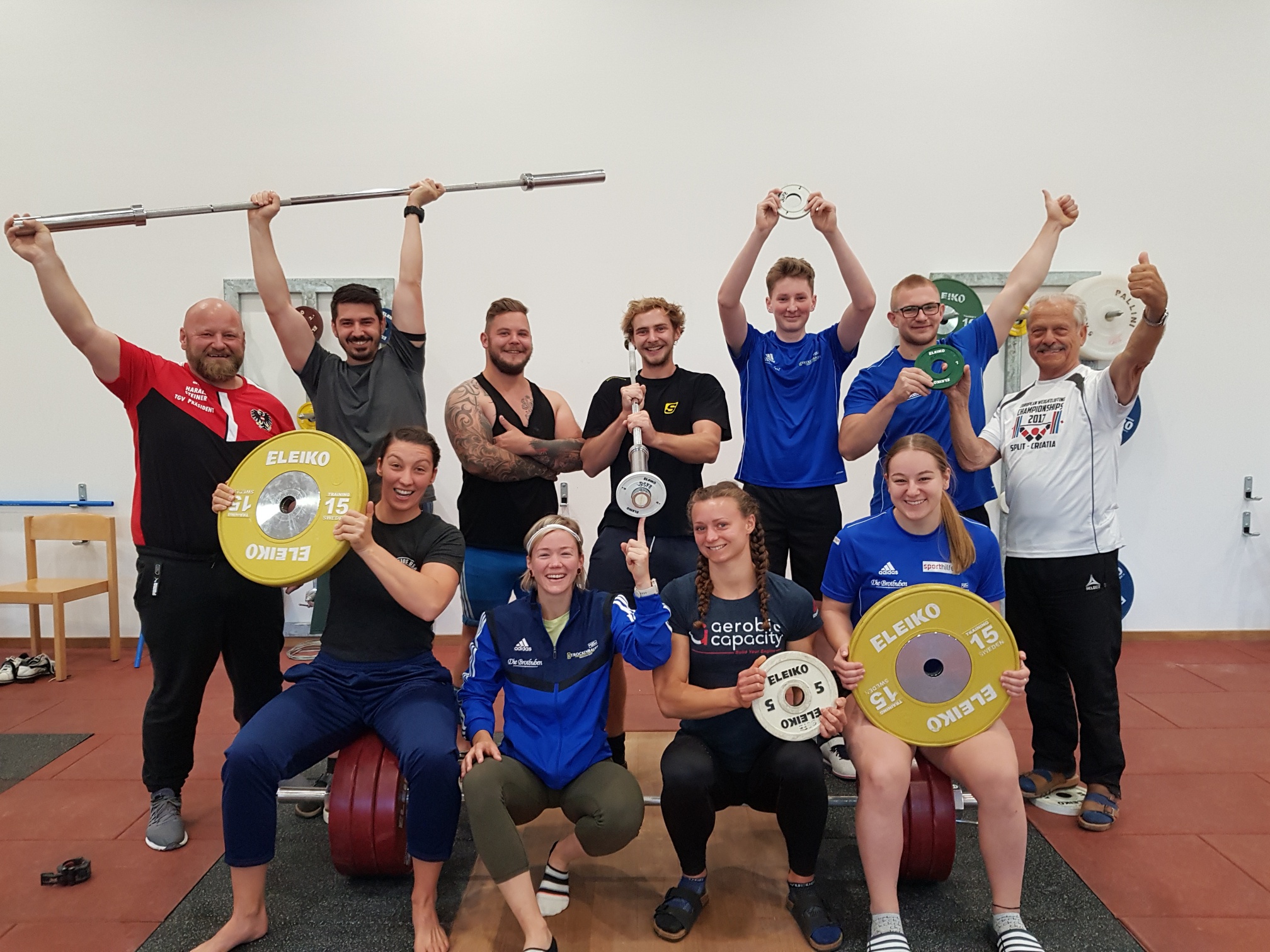Teilnehmerinnen und Teilnehmer TGV-Trainingslehrgang