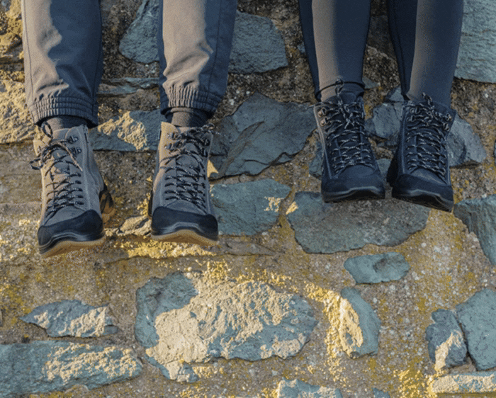 Wanderschuhe und Wanderstiefel