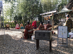 初生衣神社　御衣祭り