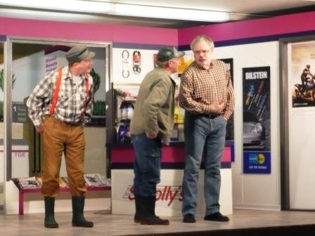 De vegnögte Tankstelle