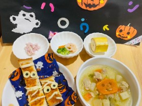 ハロウィンランチ