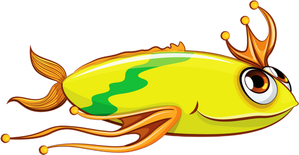 faune aquatique - animaux - smiley émoticône émoji cartoon clipart illustration - artémotic