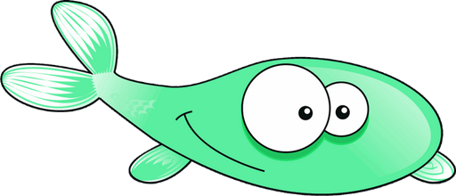 poisson - faune aquatique - animaux - smiley émoticône émoji cartoon clipart illustration - artémotic
