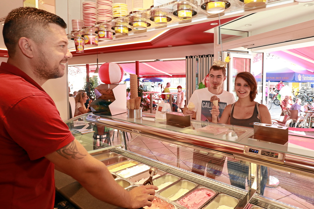 Eis zum Mitnehmen Eiscafe und Cafe in 79618 Rheinfelden Baden