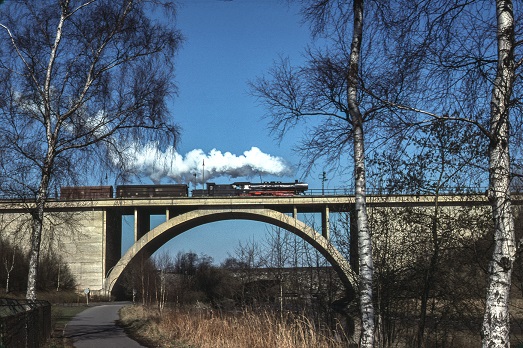 Kennelbrücke 1974  I  Copyright: Eisenbahn Archiv Braunschweig