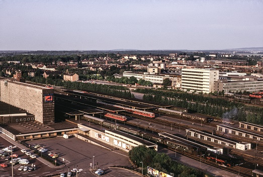 Braunschweig Hbf 1975  I  Copyright: Eisenbahn Archiv Braunschweig