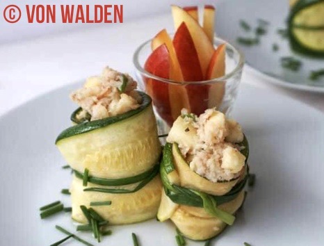 forellen zucchini röllchen travel keto von walden wien