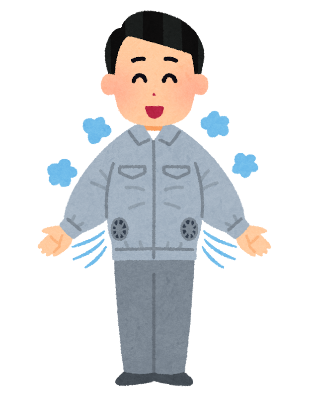 来たよ！！空調服！！　パート2