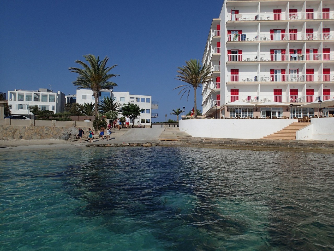 Startpunkt in Colonia Sant Jordi 