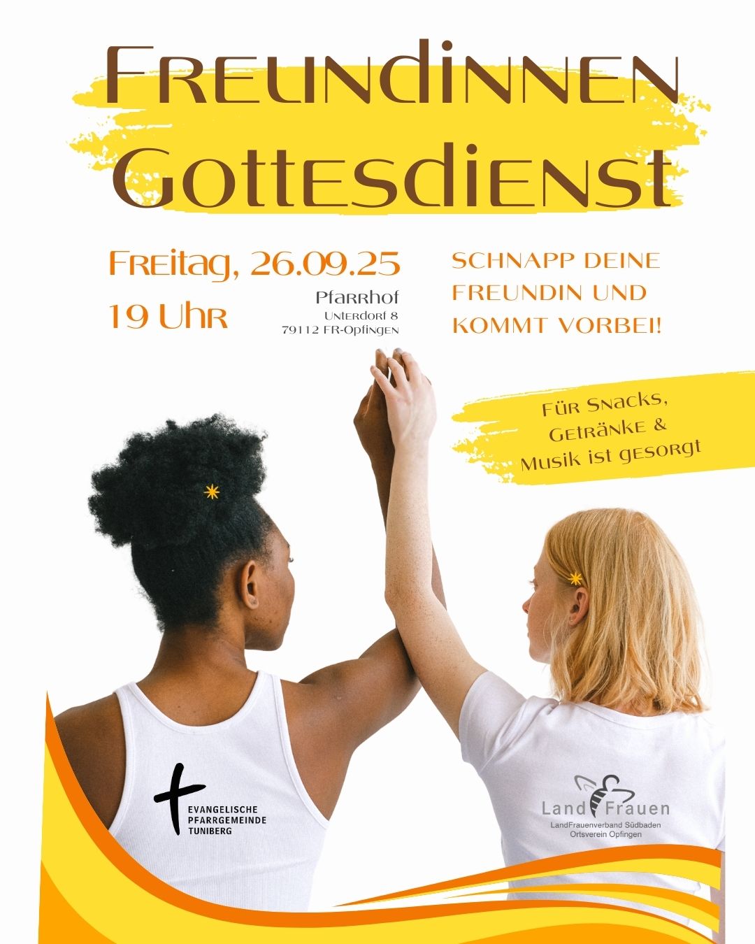 Freundinnen Gottesdienst