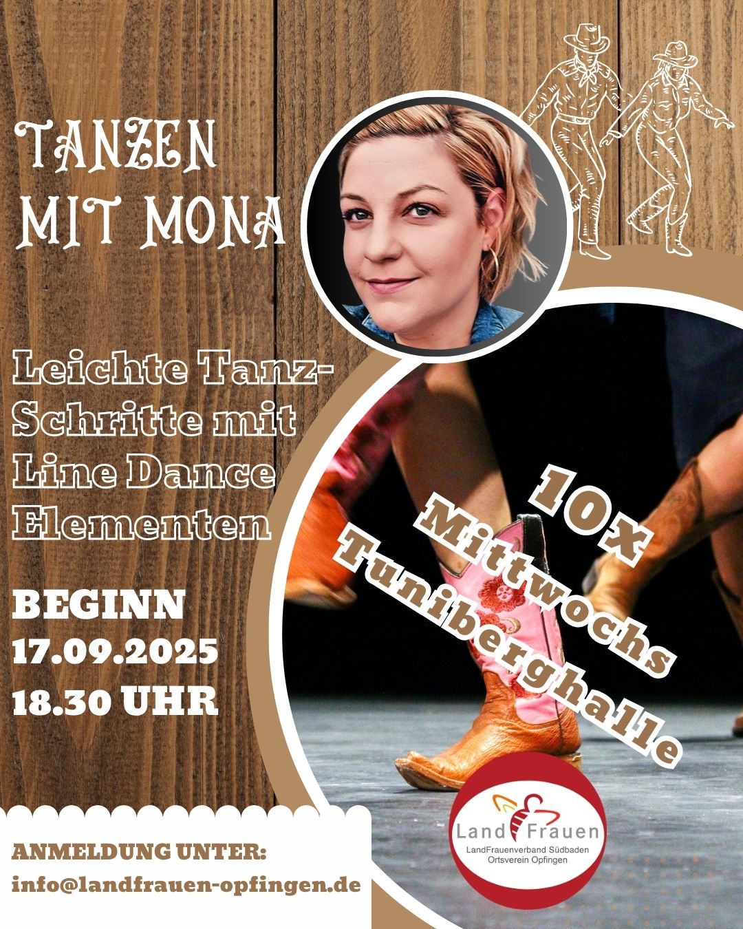 Neuer Line-Dance Kurs ab September