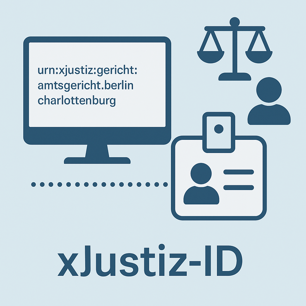 Was ist die xJustiz-ID?