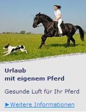 Urlaub mit eigenem Pferd