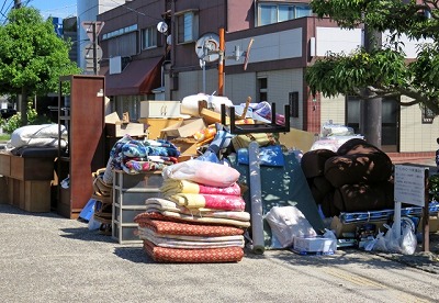 日立市で粗大ごみの捨て方と処分料金