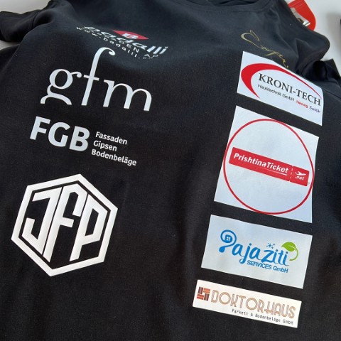 T-Shirt Textildruck Serienproduktion regional reell TexDruck Weil am Rhein