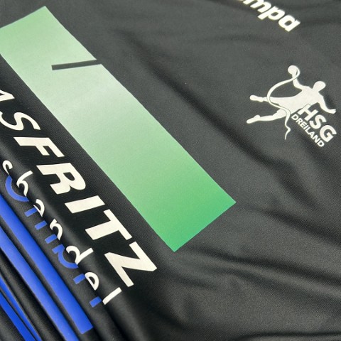 Aufwärmshirts Trainingsshirts Siebdruck für Sportvereine reell TexDruck