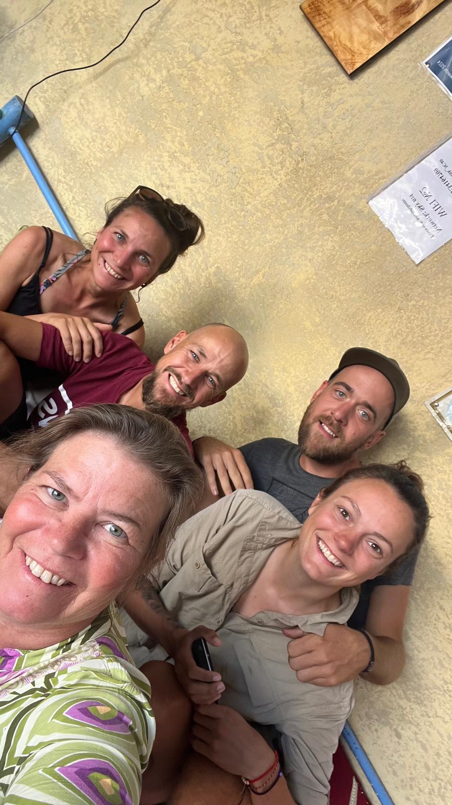 Mit Henning, Marielle und Susanne 