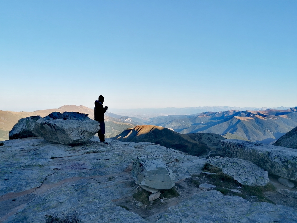 Blick auf die Poebene