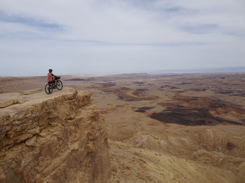 Über dem Makhtesh Ramon 