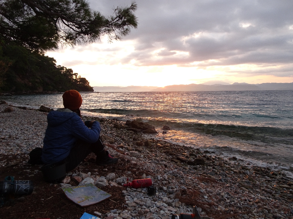 Erster Sonnenaufgang in der Türkei