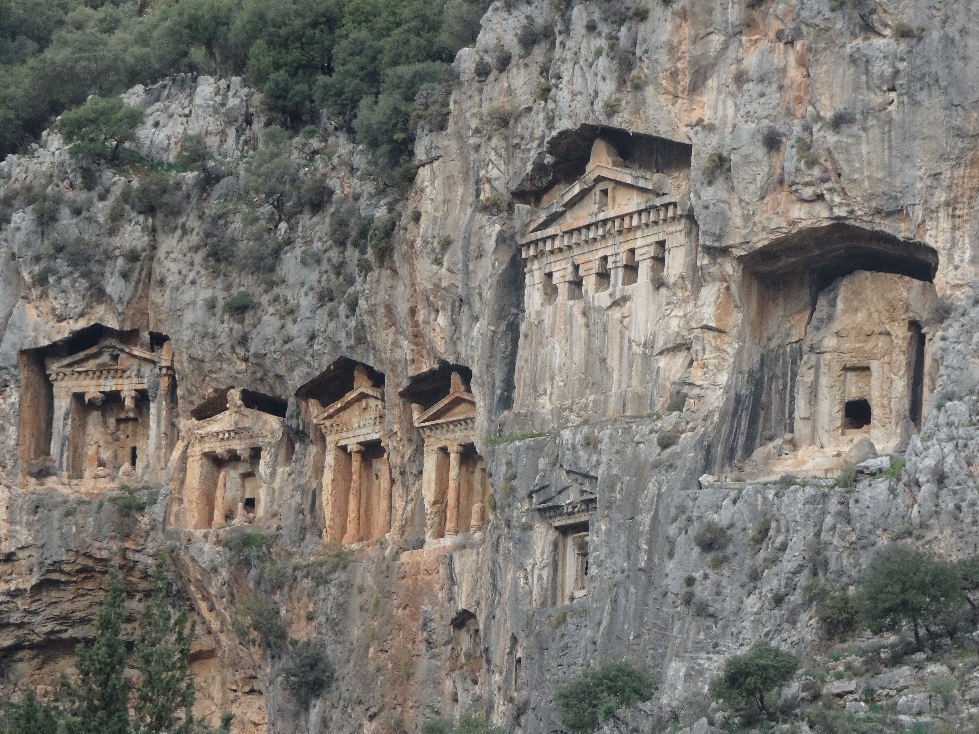 Felsengräber in Dalyan 