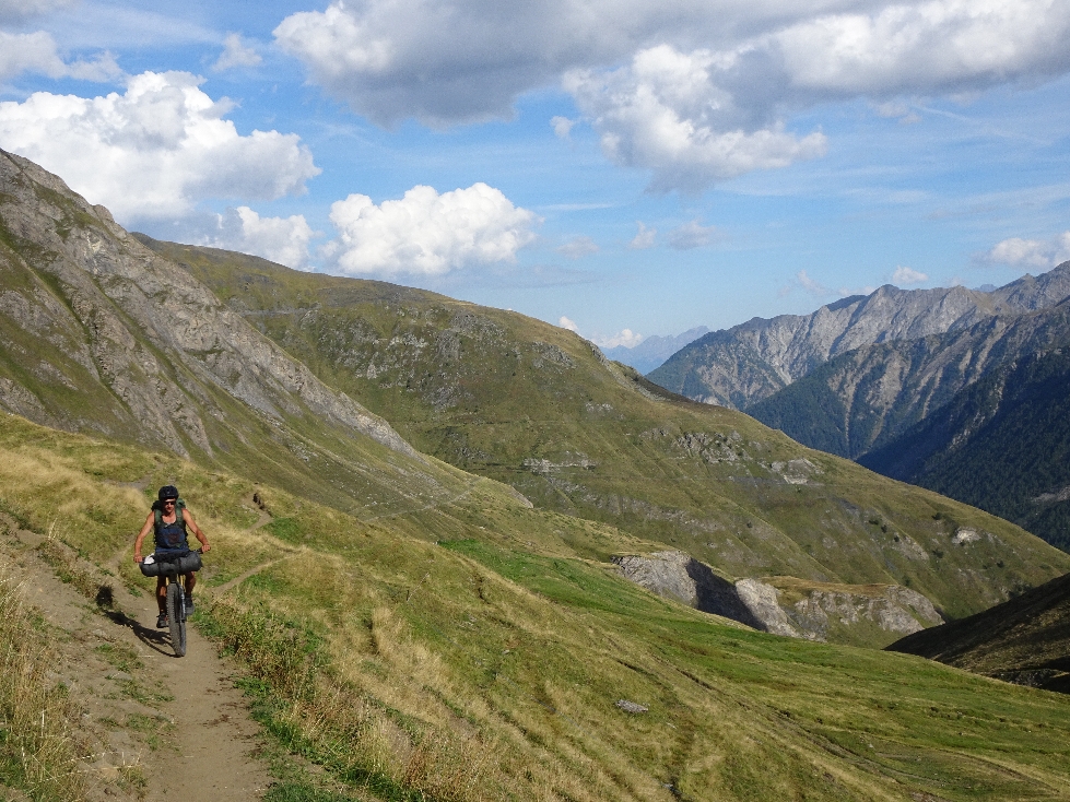 Richtung Col Malatra 