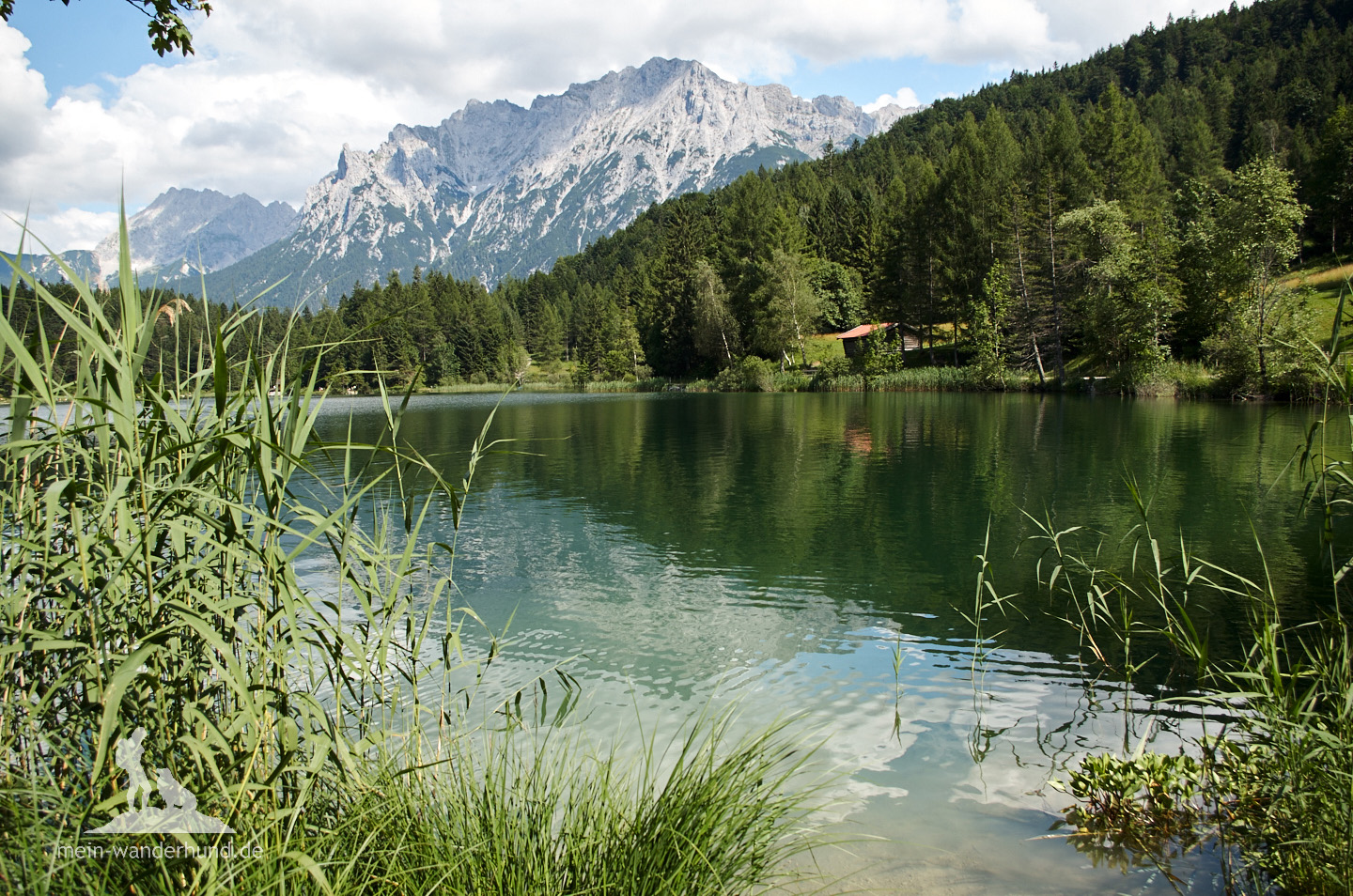 Ein kurzes Stück weiter liegt der Lautersee.