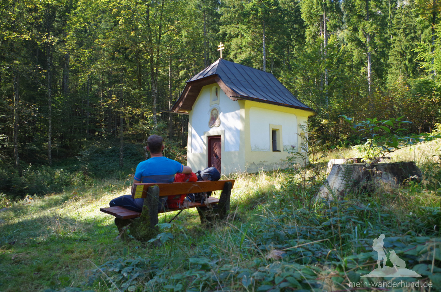 Die Kapelle am Fahrriesboden.