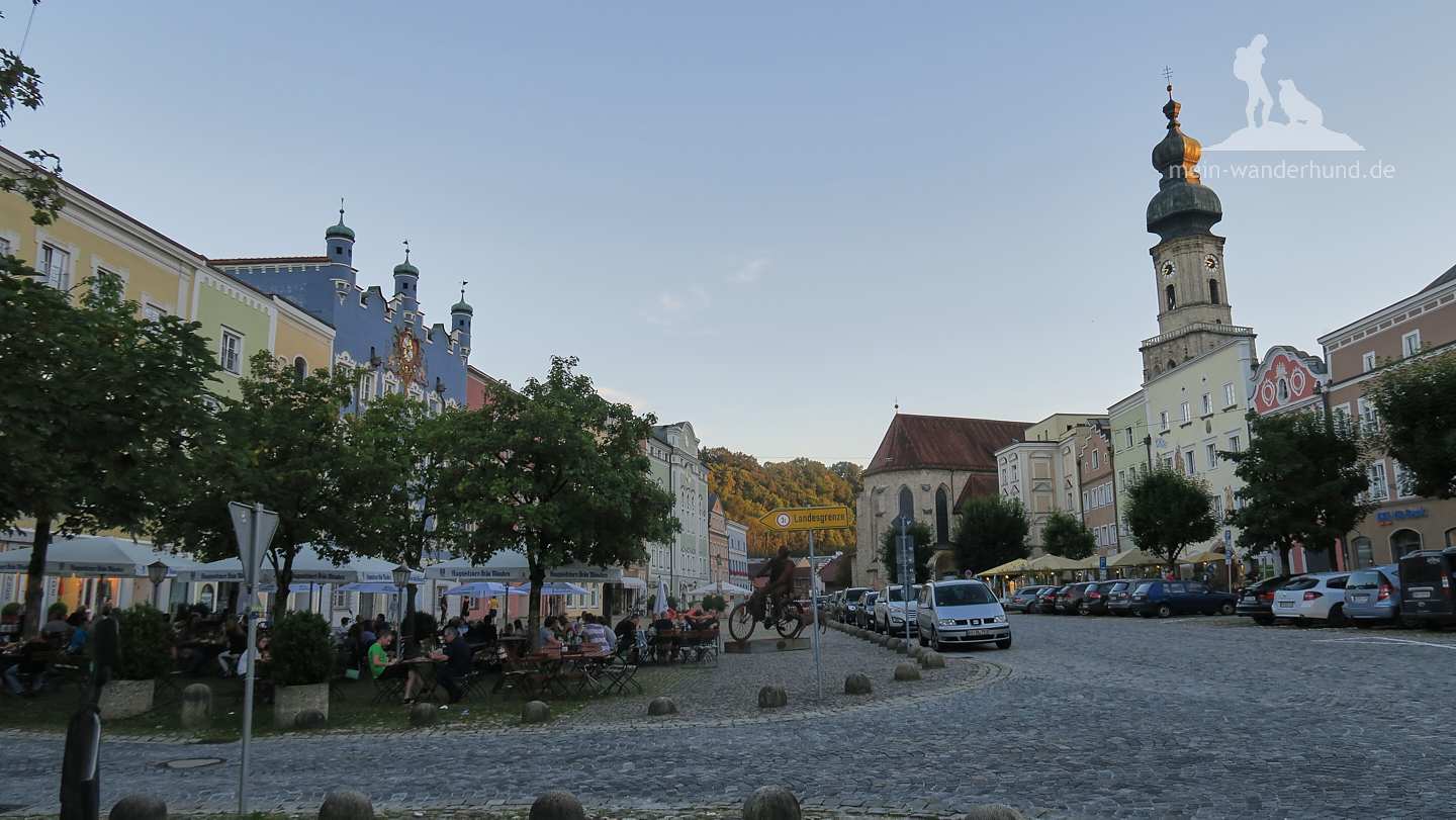 Burghauser Altstadt.