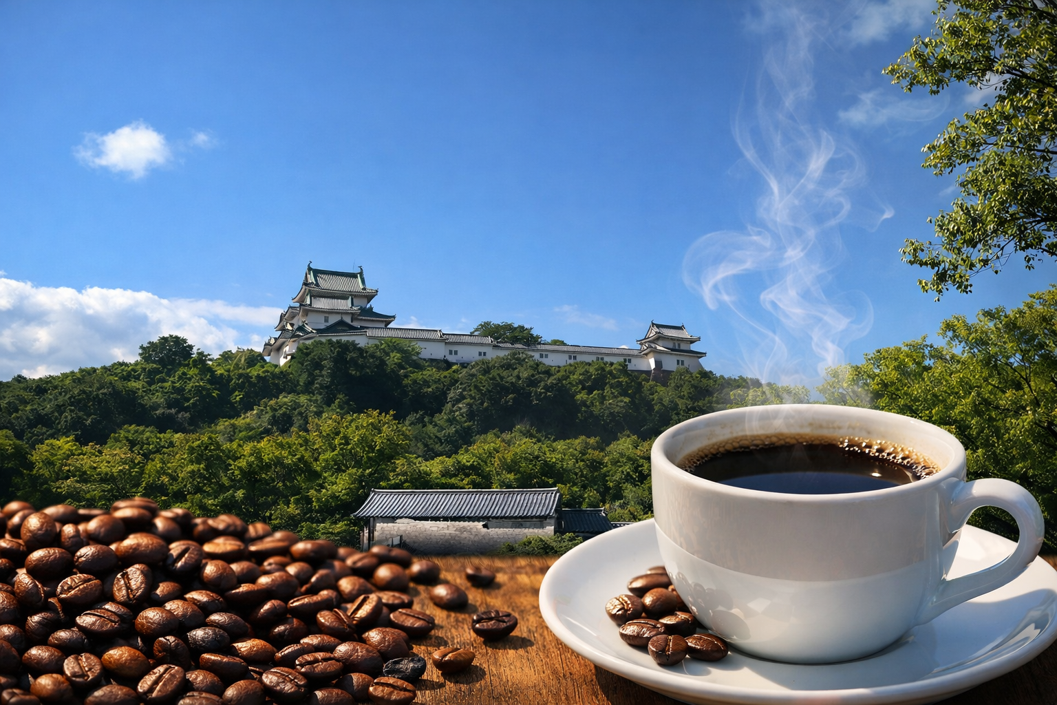 和歌山市に息づく、深煎りと中深煎りのコーヒー文化