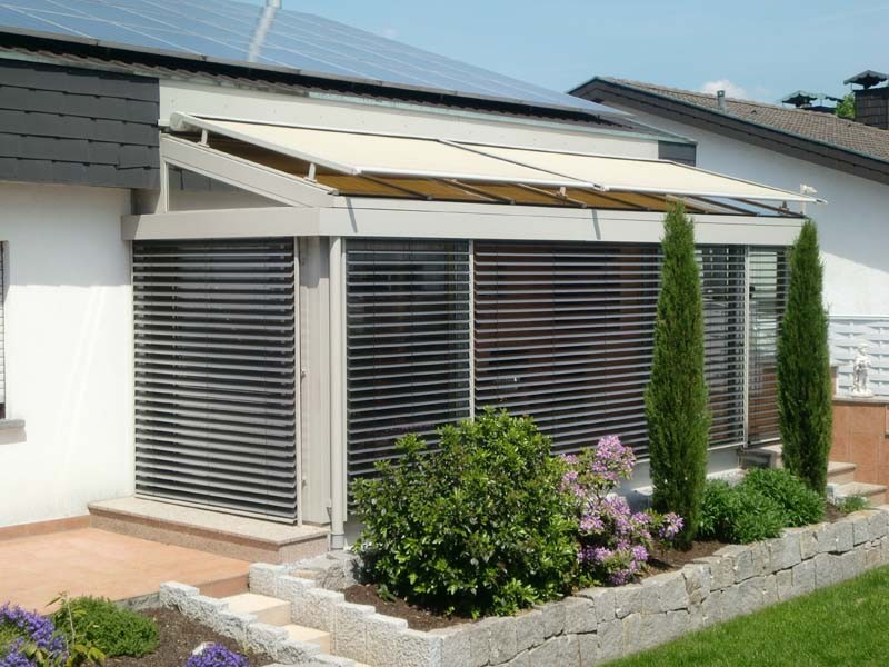 Jalousien / Raffstore - PAQUET Wintergarten