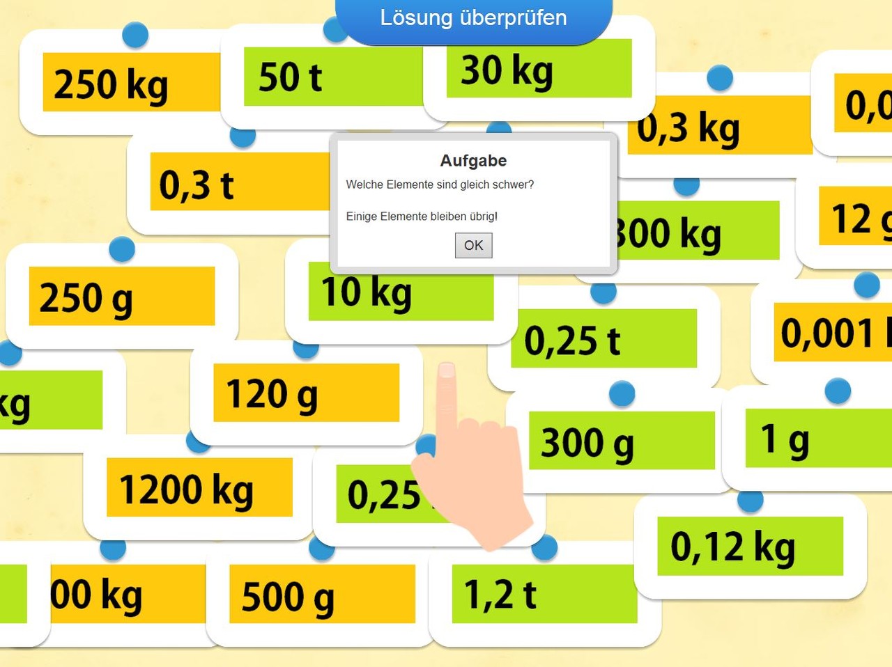 Gewicht - Immoos 4. Klasse A