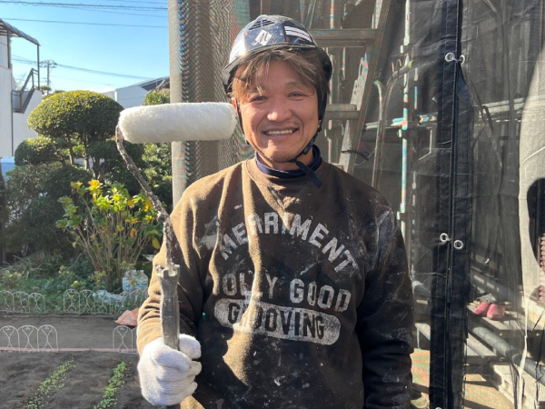 職人歴30年のベテラン塗装職人