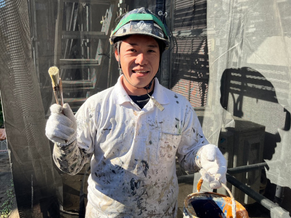 職人歴7年の若手ホープ塗装職人