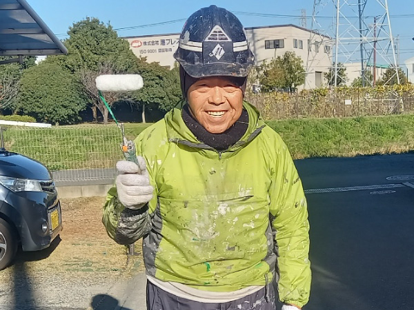 職人歴40年の超ベテラン塗装職人