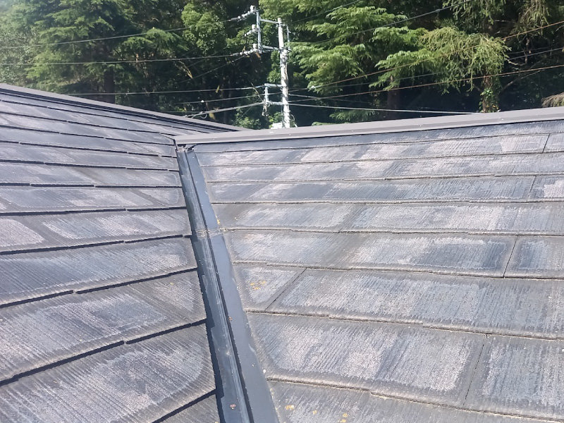 住宅塗装工程：塗装前の屋根