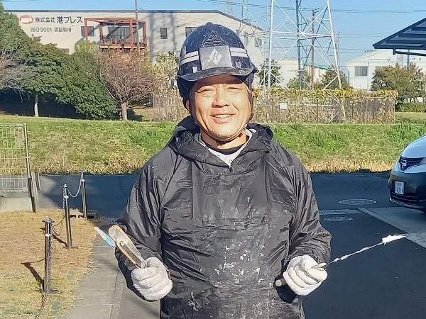 職人歴35年の大ベテラン塗装職人