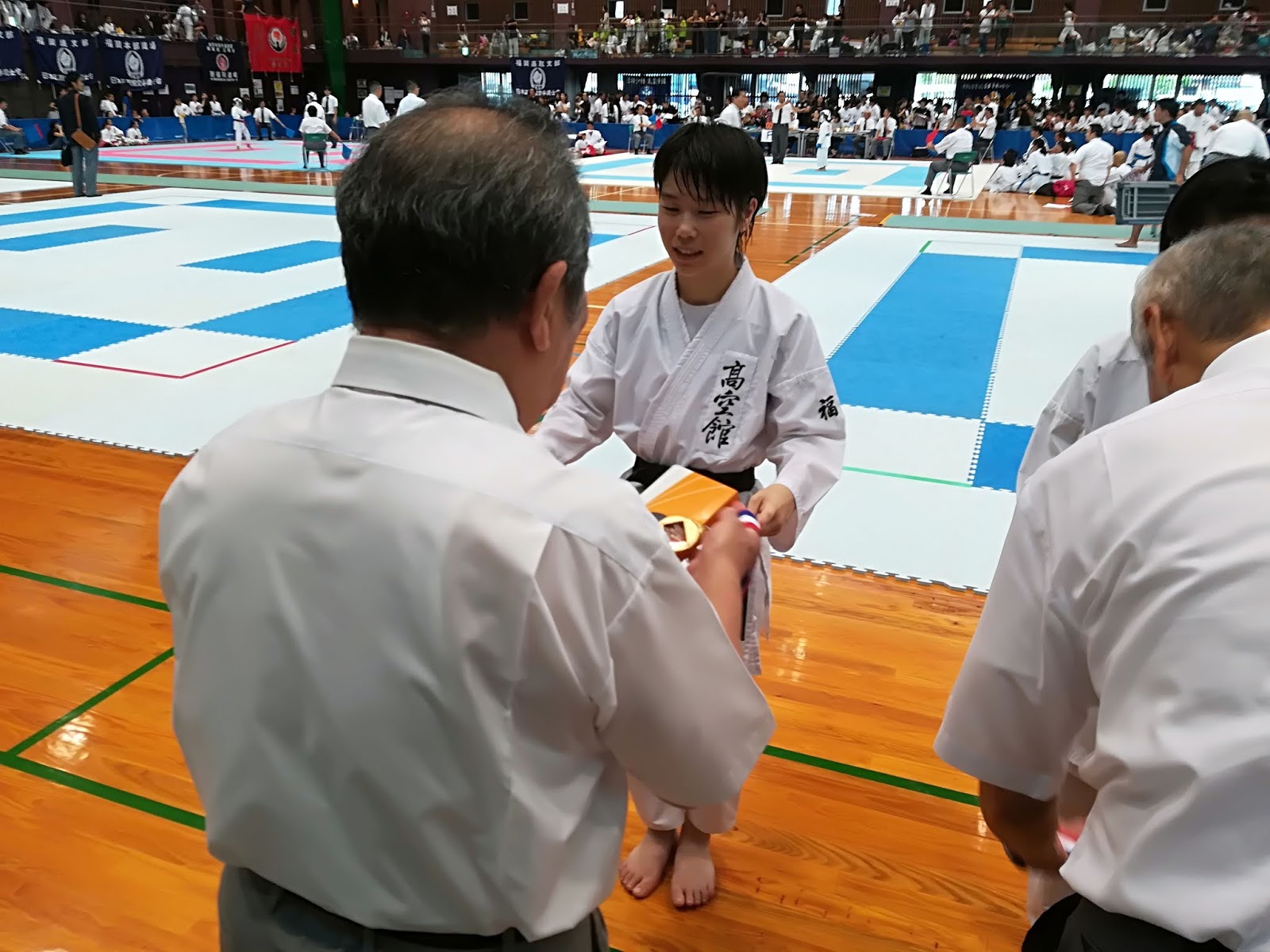 高校女子組手 優勝！！